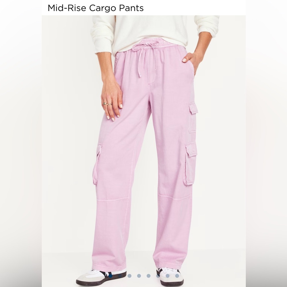Old Navy Pink cargo pants brand new